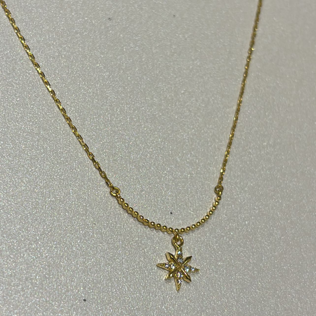 Microbeads North Star Necklace