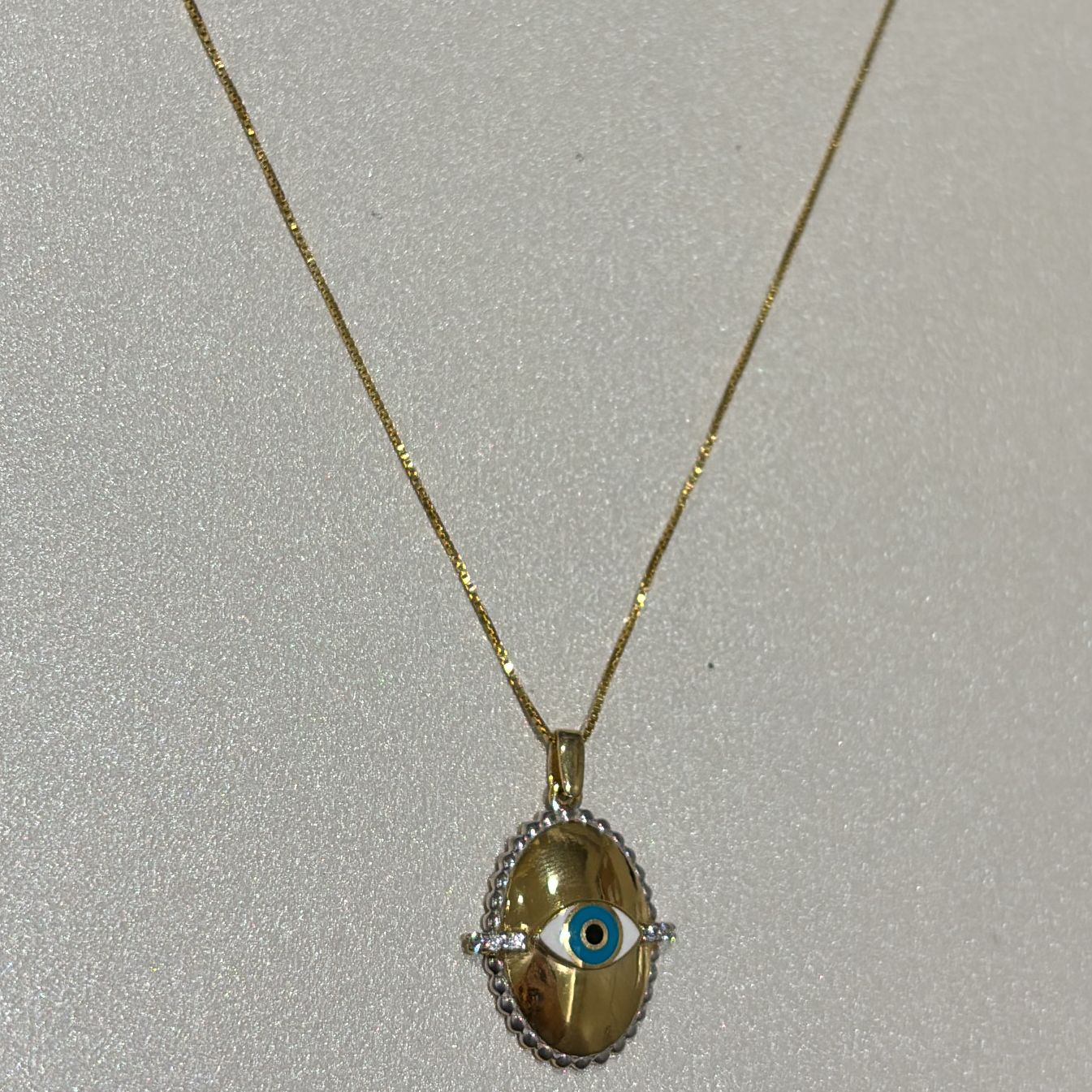 Eye Medallion Necklace