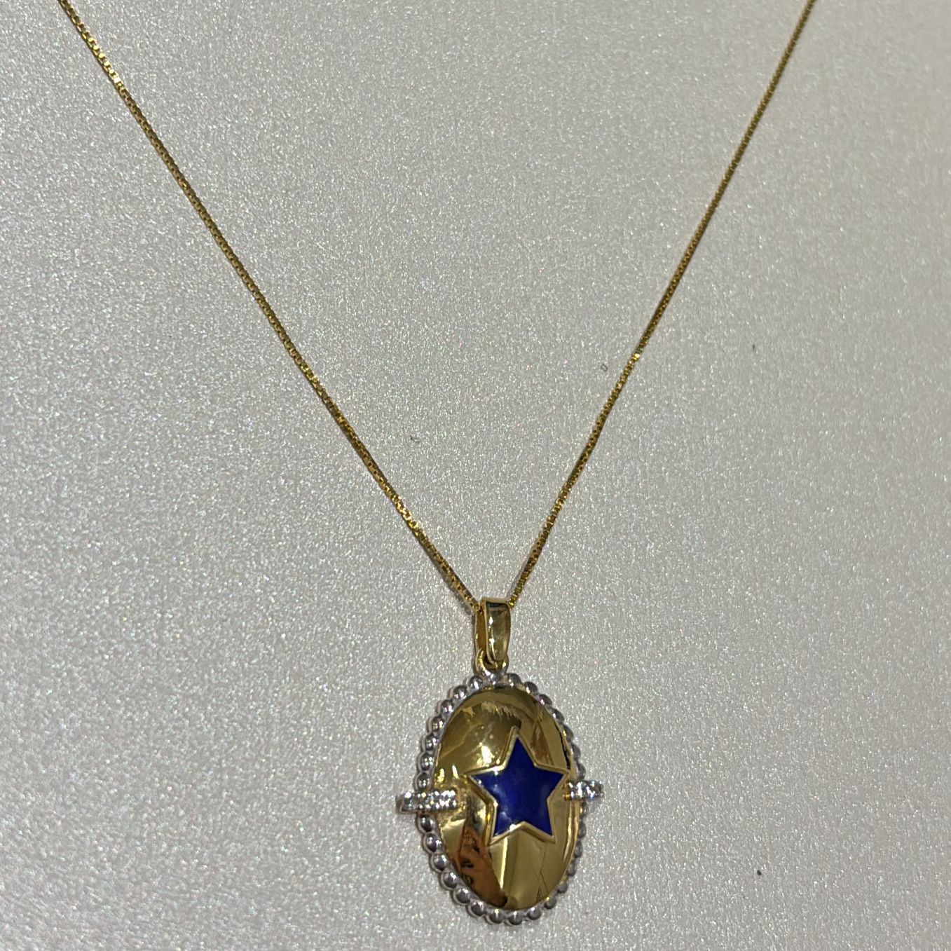 Midnight Star Medallion Necklace