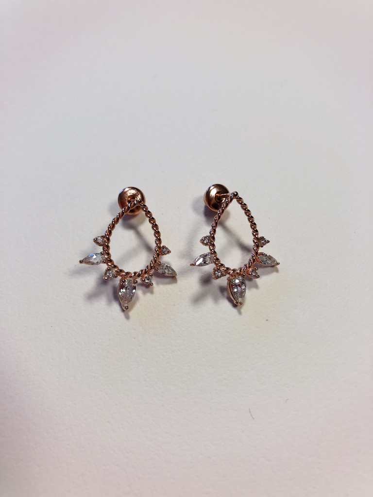 Twisted Bloom Earring