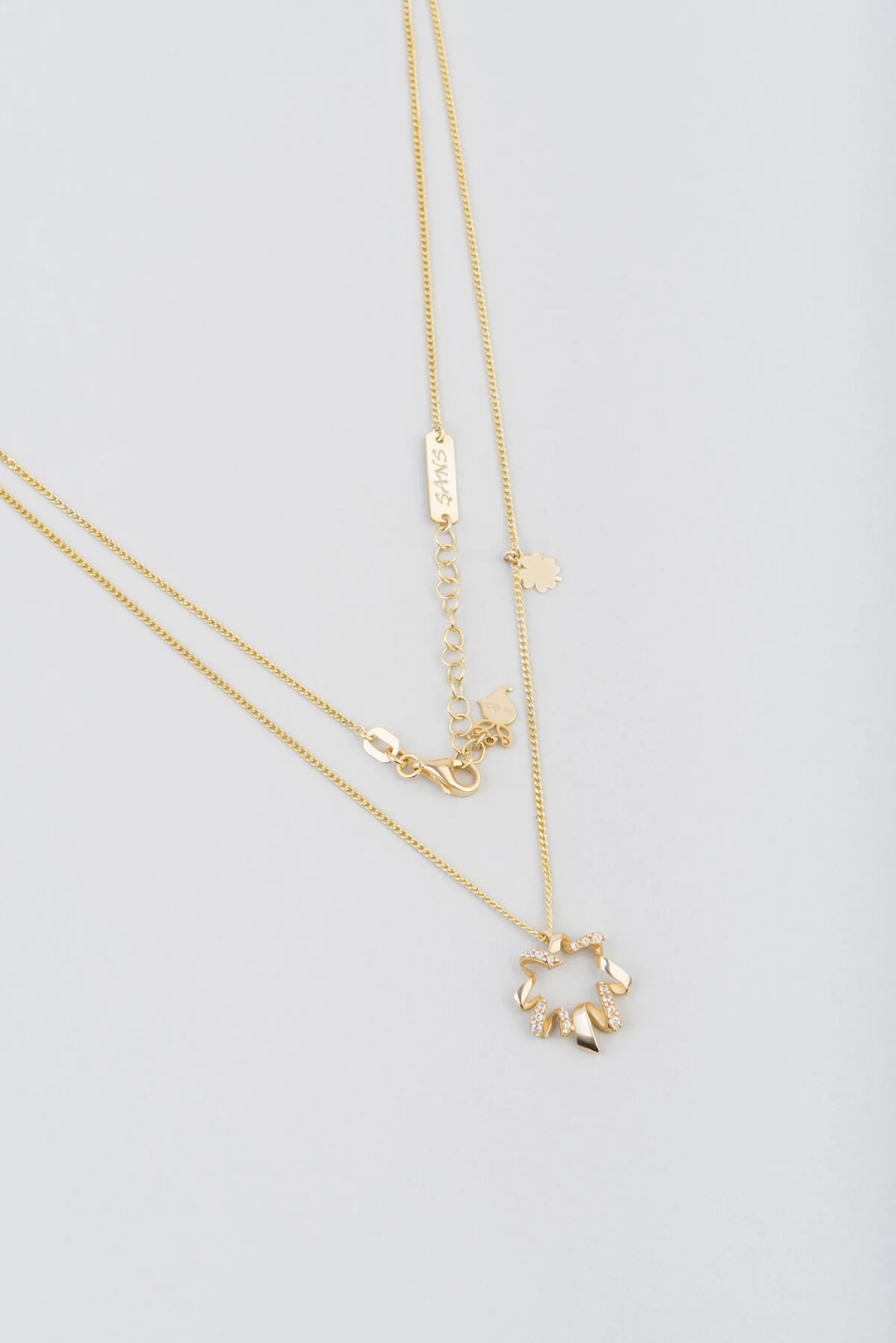 Swirling Luck Necklace