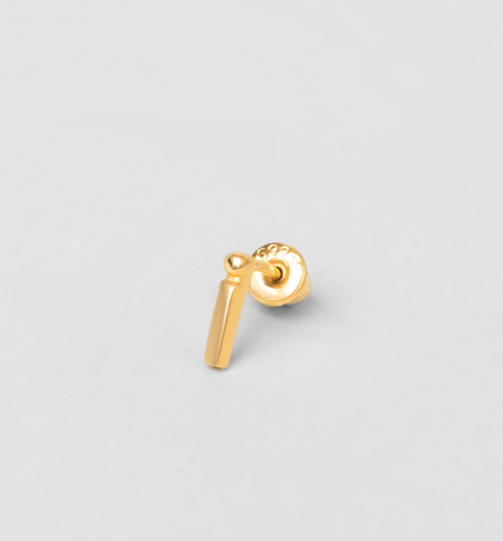 İ Letter Single Earring
