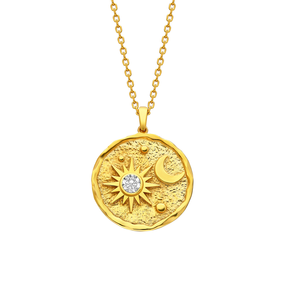 Sun and Moon Necklace