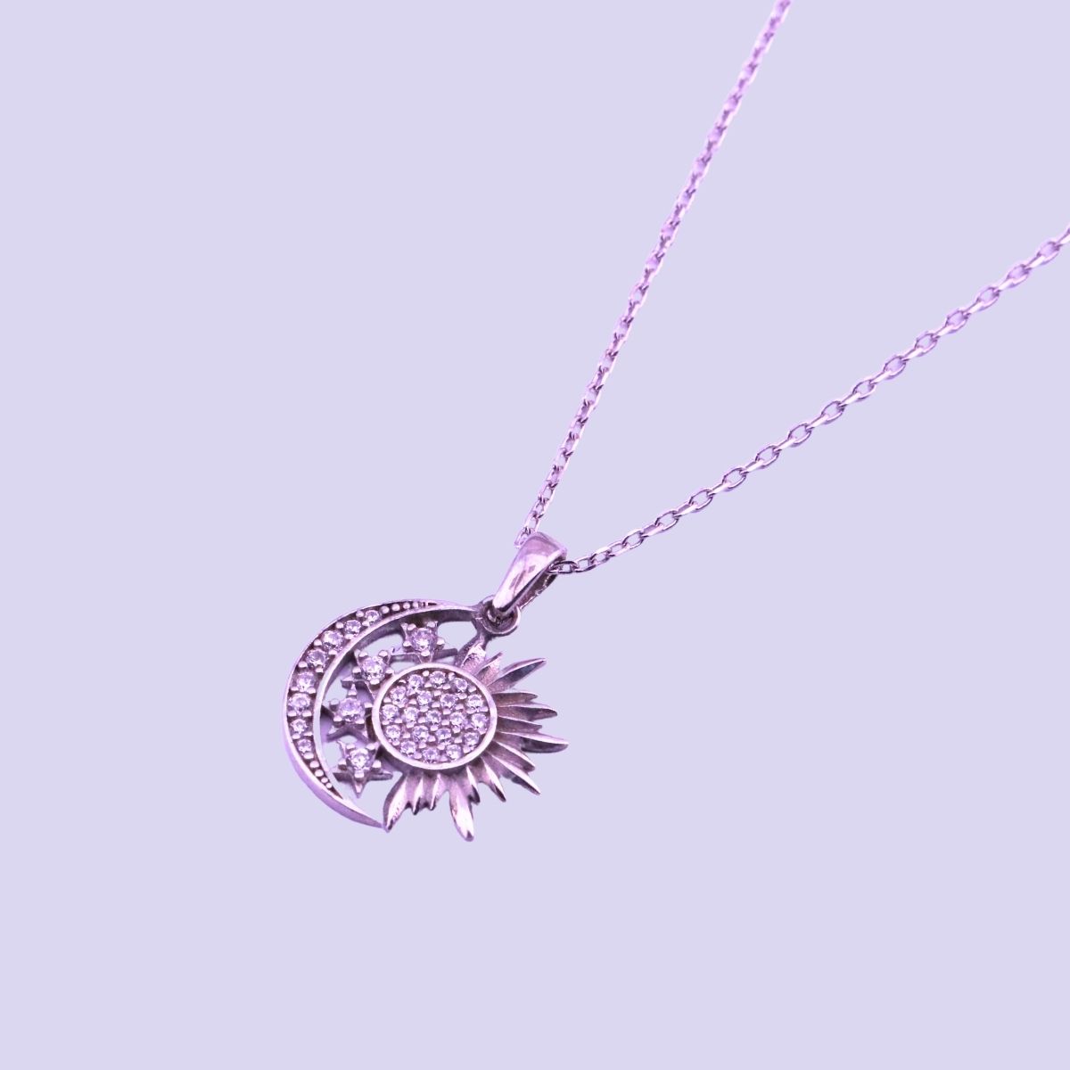 Sun and Moon Necklace