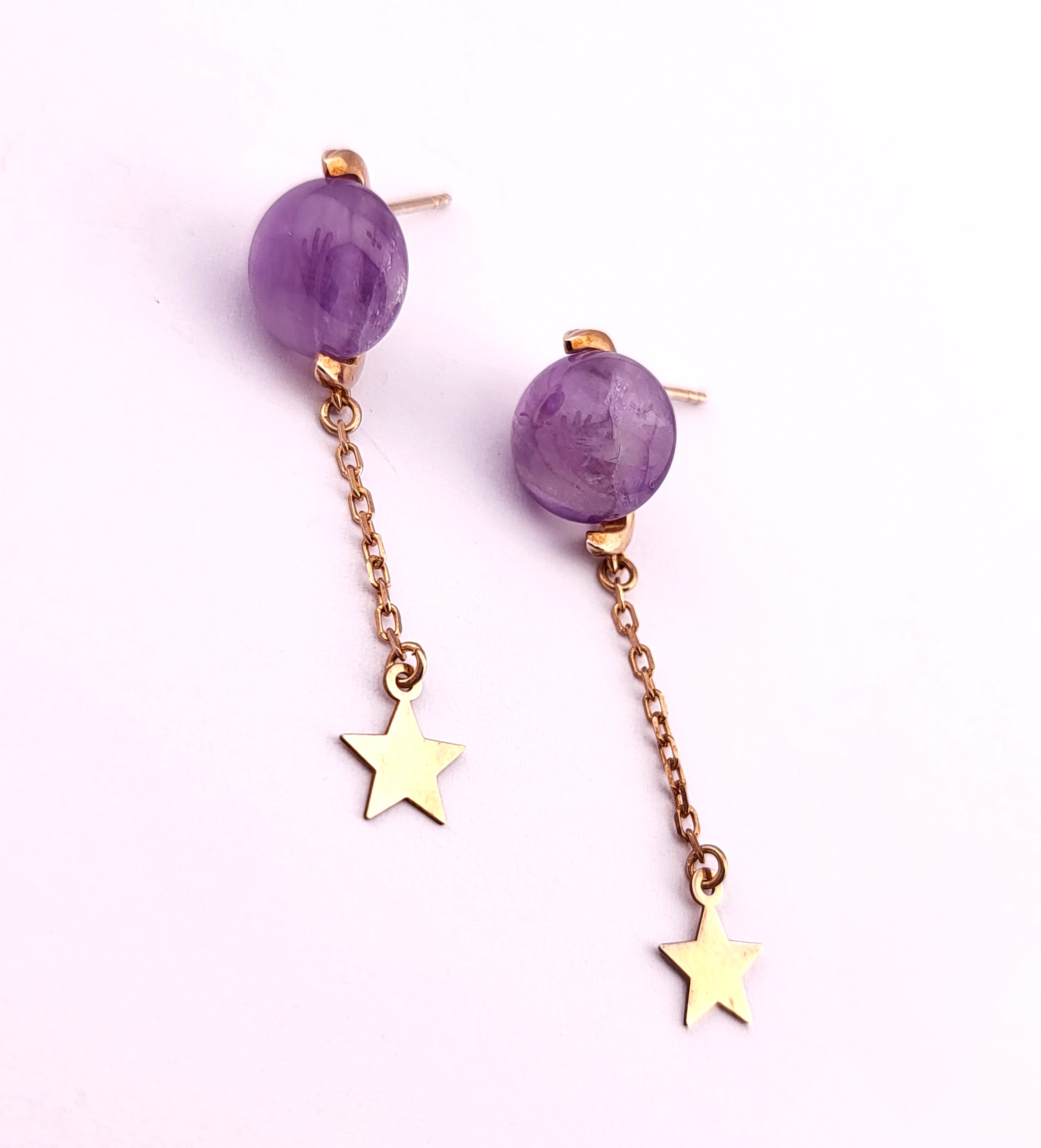Natural Stone Earring