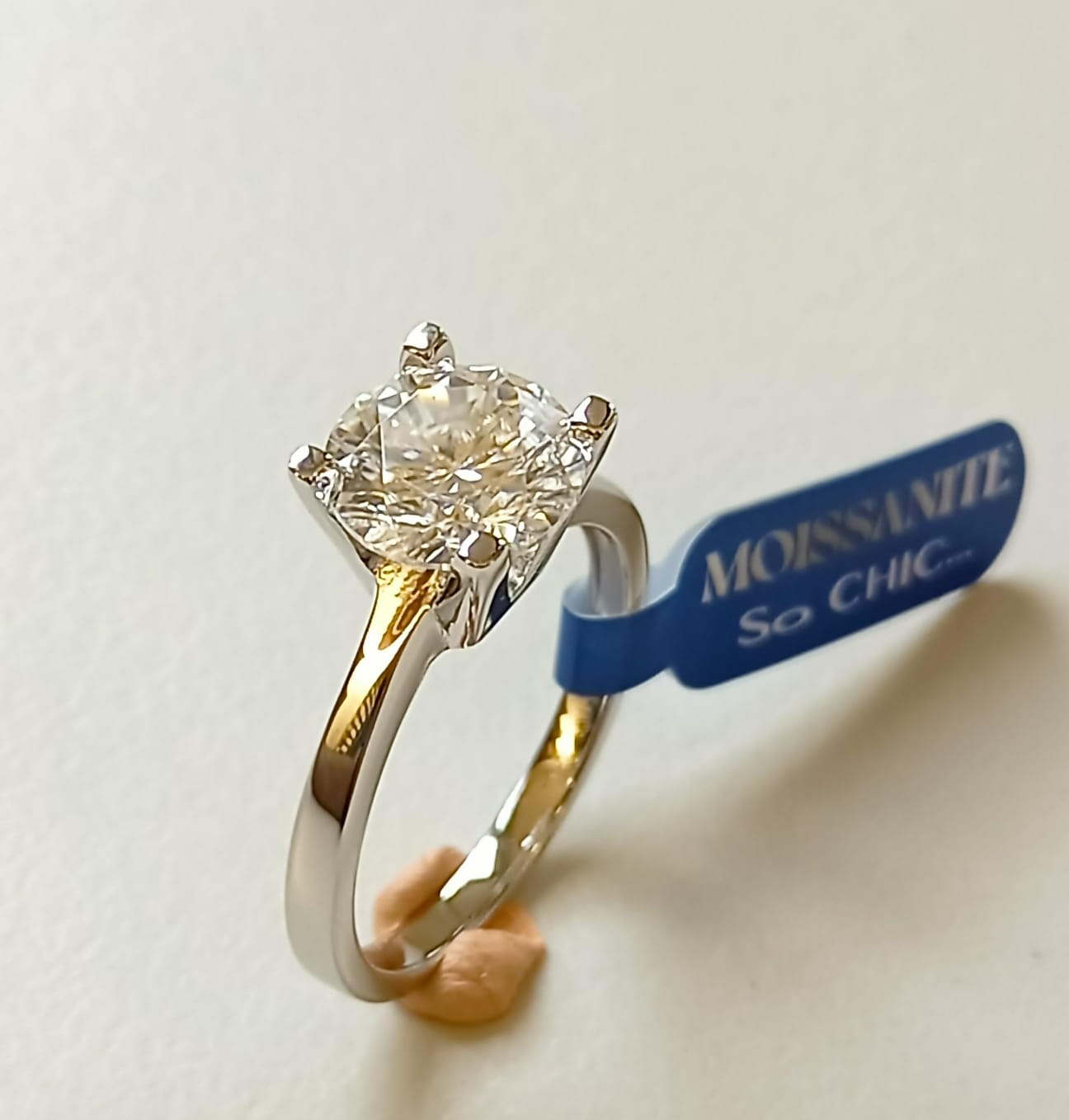 Moissanite Ring