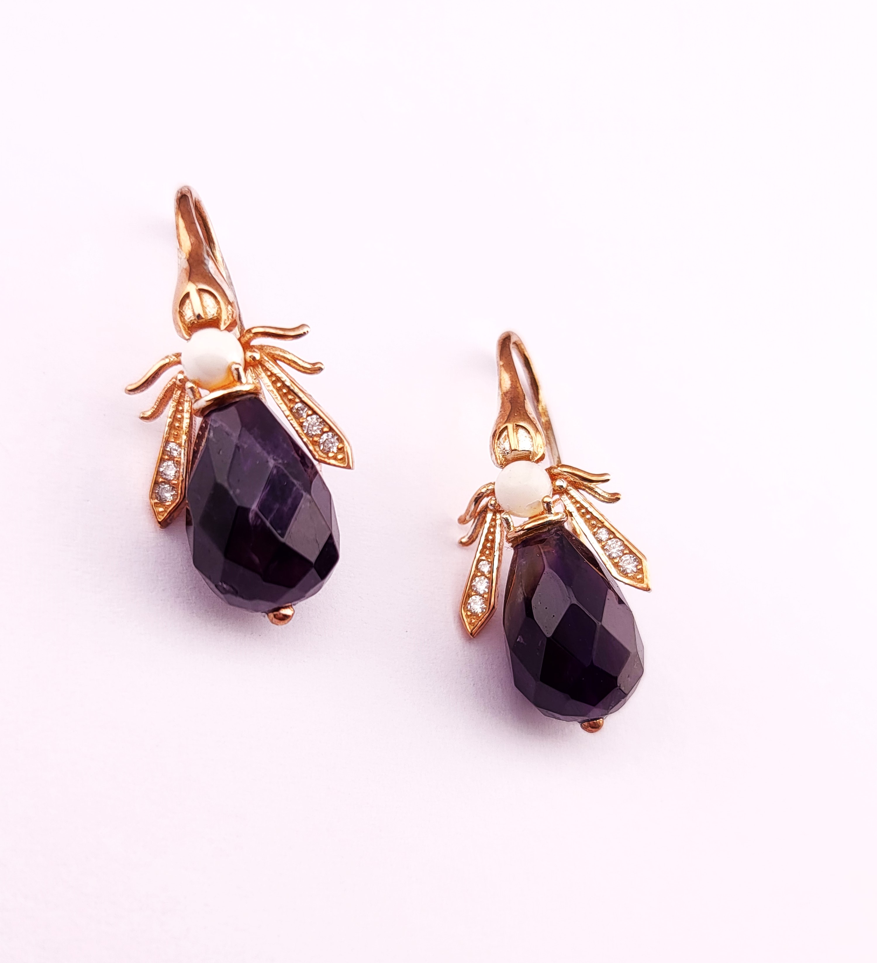 Colored Stone Earring