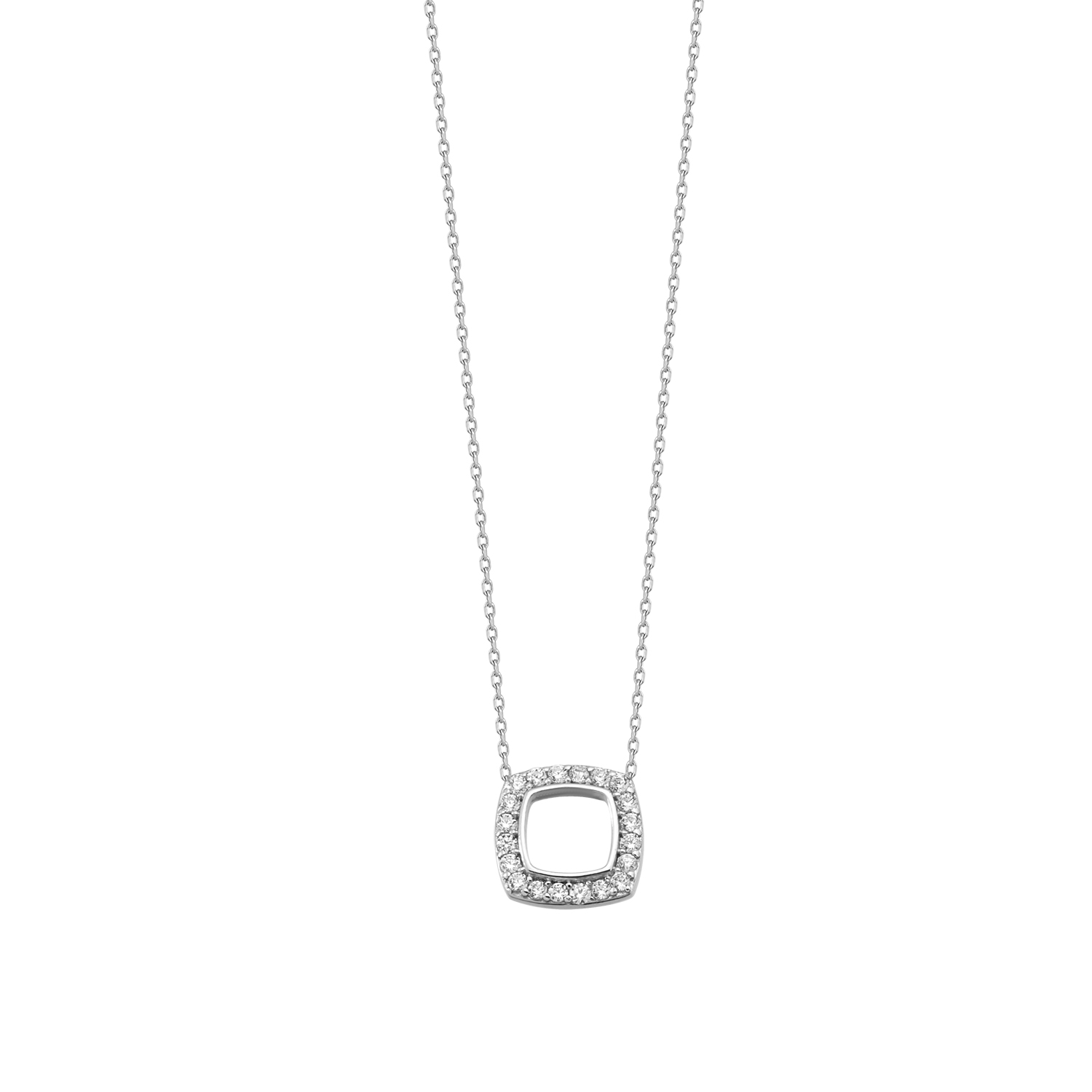 Silver Necklace Minimal Design 925 Sterling