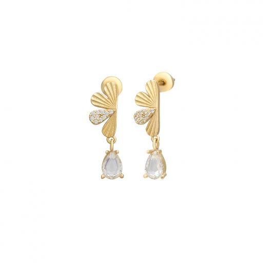 Silver Earring Elpida Collection Special Design 925 Sterling