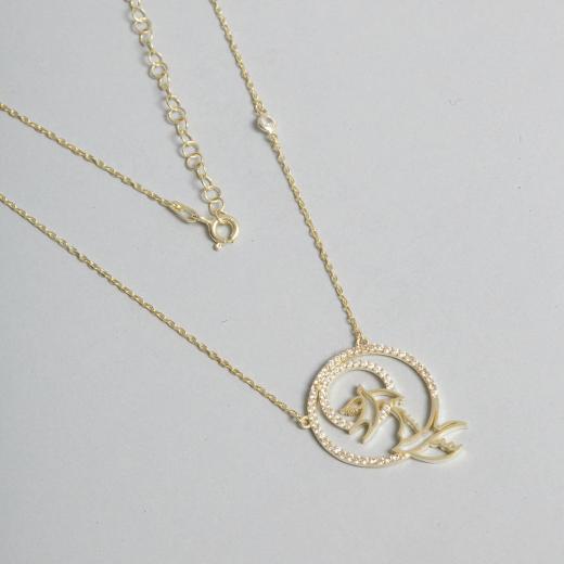 Silver Necklace Bird Symbol Special Design 925 Sterling