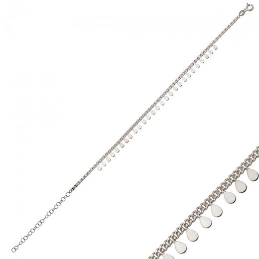 Silver Bracelet Plain Design 925 Sterling