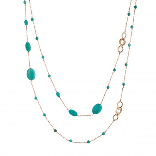 Silver Necklace Turquoise Collection 925 Sterling